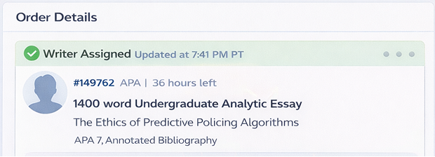 EssayPay order calculator screenshot showing pricing for a 5-page undergraduate essay