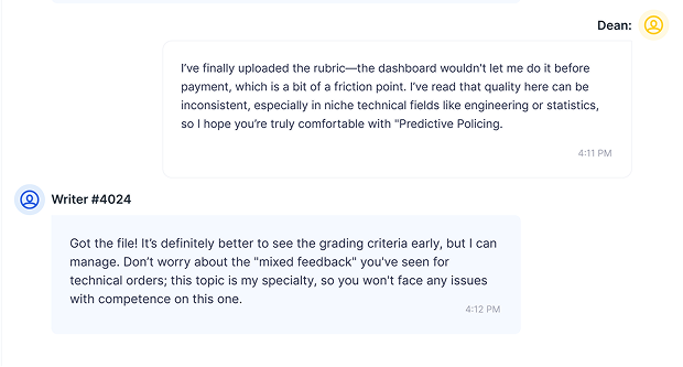 Screenshot of the plagiarism report showing 4% similarity score
