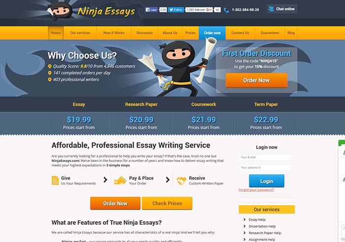 NinjaEssays.com2